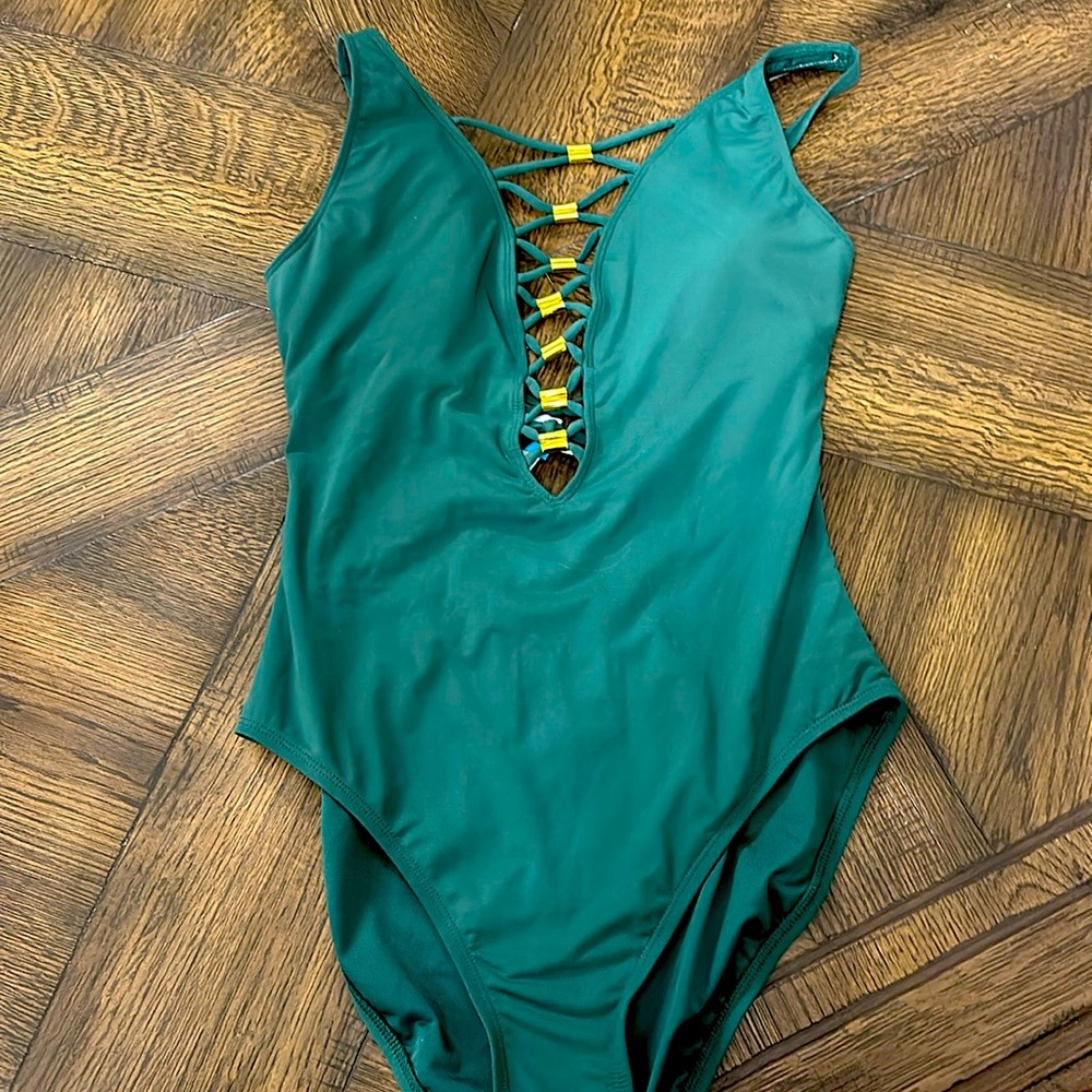 Blue Rod Be At Tie Swimsuit- Beautiful, never worn. Size 6